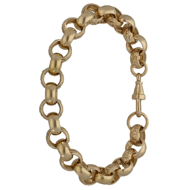 9ct Gold Belcher Bracelet