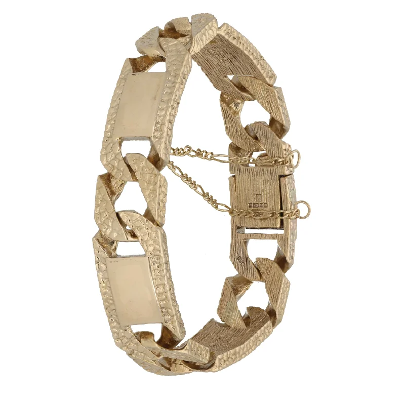 9ct Gold Curb Bracelet