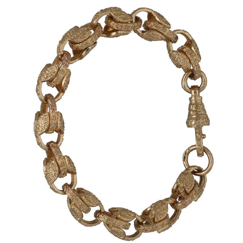 9ct Gold Tulip Bracelet